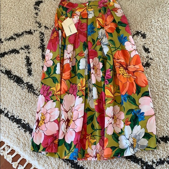 NEW Mara hoffman multi floral tulay maxi skirt 8 - Picture 10 of 13